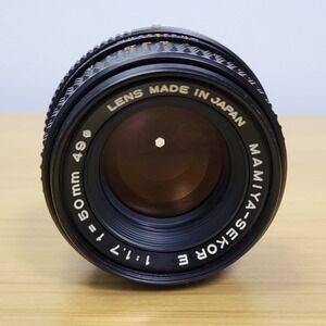 Mamiya-Sekor E 50mm F/1.7 Prime Lens For 35mm Camera‎